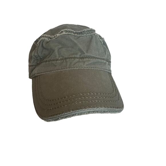 Napapjiri Army Green Antarctic Research Flat Baseball Cap Adjustable One Size - Picture 2 of 13